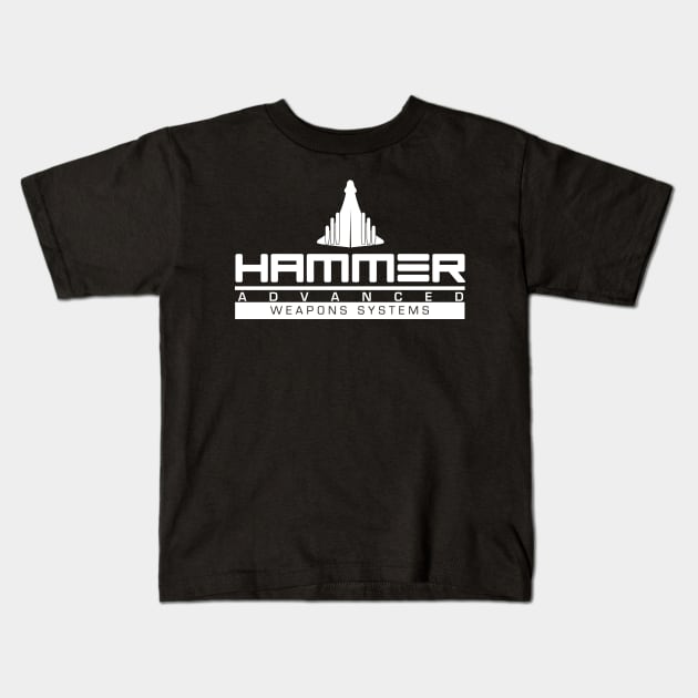 Hammer Advanced Weapons Systems Kids T-Shirt by MindsparkCreative